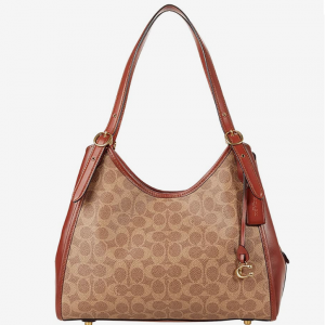 COACH Coated Canvas Signature 單肩包