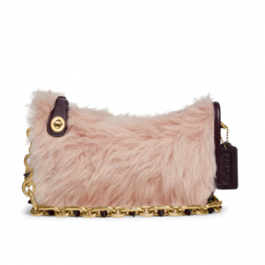 50% Off Coach Originals Swinger Leather & Shearling Shoulder Bag @ Saks Fifth Avenue