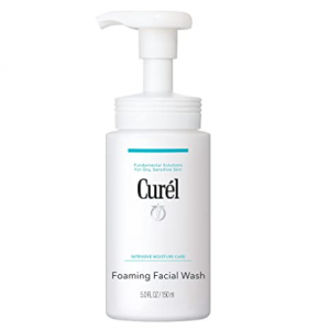 Curel Foaming Daily Face Wash pH-Balanced and Fragrance-Free, 5oz @ Amazon