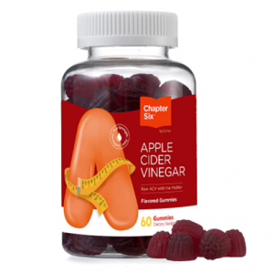 Chapter Six Apple Cider Vinegar Gummies, 60 Gummies @ Amazon