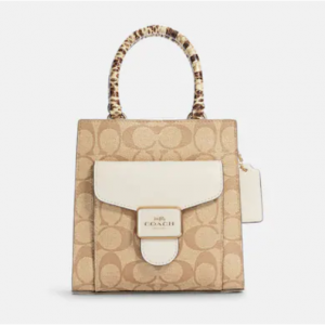 66% Off Coach Mini Pepper Crossbody In Signature Canvas @ Coach Outlet