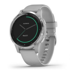 $75 off Garmin vivoactive 4S Smartwatch - (Powder Gray/Stainless) @Buydig