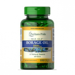 Puritan's Pride Borage Oil 1000 mg 100 Softgels