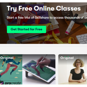 SkillShare Free Online Classes with Certificate
