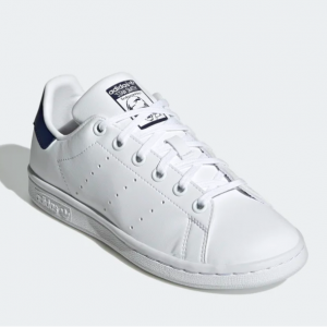 eBay US官網 adidas Originals Stan Smith 藍尾大童款小白鞋額外6折熱賣 
