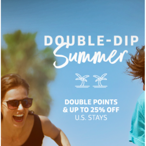 Double-Dip Summer - Save an extra 10% double points on your summer stay @Millennium Hotels