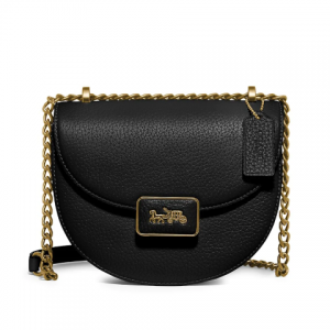 50% Off COACH Alie Leather Saddle Bag @ Saks Fifth Avenue