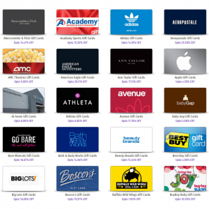 Gift Card Outlets 精選折扣禮品卡熱賣（Adidas, UGG, Target, Macy's, Walmart等超多商家可選）