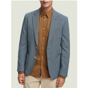 Scotch & Soda Yarn-dyed Patterned Blazer