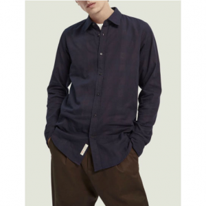 Scotch & Soda Long Sleeve Cotton Shirt