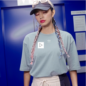 adidas TEE 运动居家短袖T恤