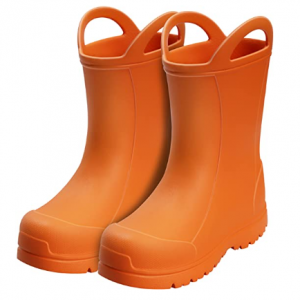 70% OFF ALLWIN Toddler Rain Boots,  Waterproof Slip Toddler Kids Shoes