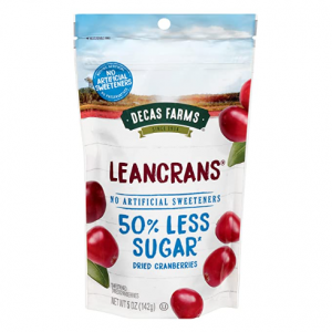 Decas Farms 低糖蔓越莓幹 5oz @ Amazon