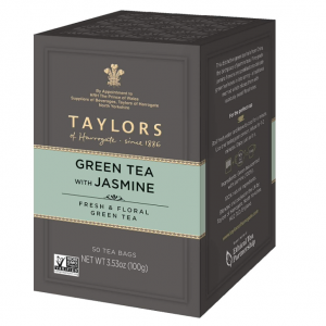 Taylors of Harrogate Green Tea with Jasmine, 50 Teabags @ Amazon
