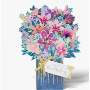 50% off Pop Up Flower Bouquet Card @Paperchase