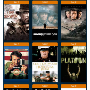 Memorial Week Sale: Hundreds of Movies Included @ Vudu