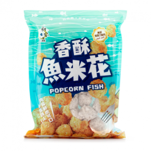利安鑫 冷冻气炸香酥鱼米花 300 克