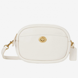 40% Off COACH Soft Pebble Leather Camera Bag with Leather Strap @ Zappos