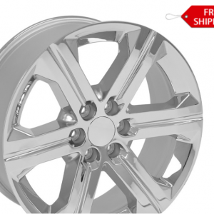 Fits Chevy CV60 22x9 Chrome Silverado Rim for $319 @O.E. Wheel