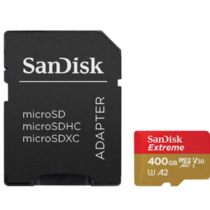 Costco - SanDisk 400GB Extreme microSD UHS-I U3 A2 存储卡，现价$56.99