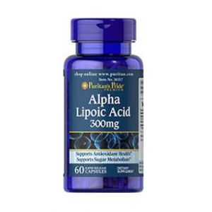 Puritan's Pride Alpha Lipoic Acid 300 mg 60 Capsules