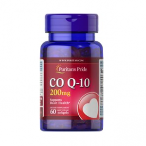 Puritan's Pride Q-SORB™ Co Q-10 200 mg 60 Rapid Release Softgels