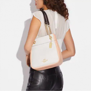 Extra 15% Off Coach Cammie Chain Bucket Bag In Colorblock @ Coach Outlet