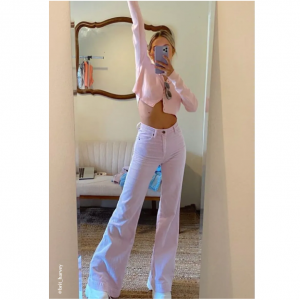 Rolla's Jeans Eastcoast Flare - Lavender Cord