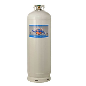Flame King 100 lb Empty Steel Propane Cylinder with POL Valve @ Costco
