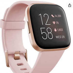 Amazon.com - Fitbit Versa 2 智能手表，6.3折