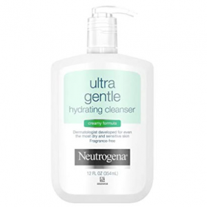 Neutrogena Ultra Gentle Hydrating Daily Facial Cleanser for Sensitive Skin 12 Fl Oz @ Amazon 