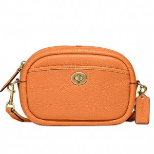 58% Off COACH Leather Camera Bag @ Macy's