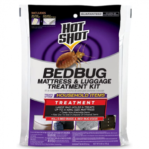 Hot Shot 96168 Bedbug Mattress & Luggage Treatment Kit (Hg-), Pack of 1 @ Amazon