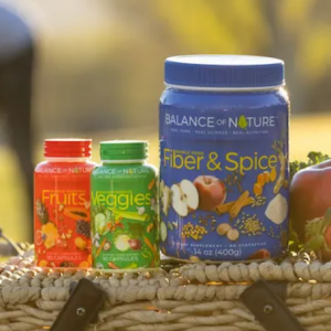 Balance of Nature 天然水果和蔬菜營養補劑熱賣！