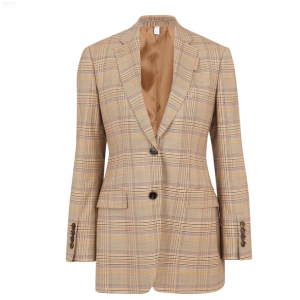 Burberry Short 格纹西服夹克