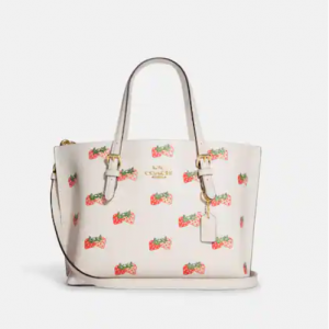 63% Off Coach Mollie Tote 25 With Strawberry Print @ Coach Outlet