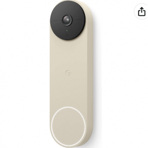 Amazon.com - Google Nest Doorbell 智能门铃 内置电池版 四色可选 ，立减$80 