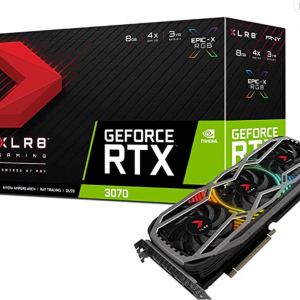 Amazon.com - EVGA GeForce RTX™ 3070 8GB XLR8  Gaming 显卡 6.8折