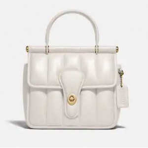 Coach Willis Top Handle 18 With Quilting Sale @ Coach Outlet