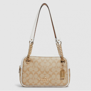 60% Off Coach Outlet Cammie Chain Shoulder Bag In Signature Canvas @ Shop Premium Outlets