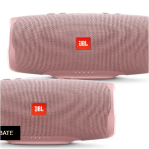 $50 off JBL Charge 4 Pink Portable Bluetooth Speaker Pair Kit @OneCall 