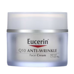 Eucerin, Q10 抗皱面霜，1.7 盎司（48 克）