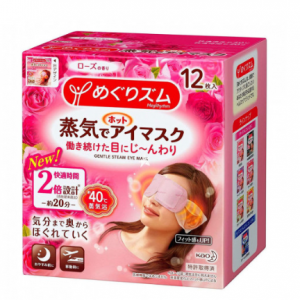 KAO - 发热眼罩 (玫瑰味) 12片