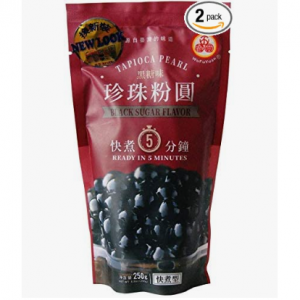 Wufuyuan 福圓黑糖味珍珠粉圓 2包*250g