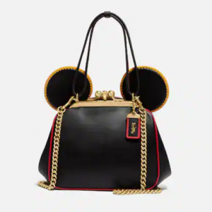 Coach Outlet官網 Disney Mickey Mouse X Keith Haring Kisslock 口金包5折熱賣 
