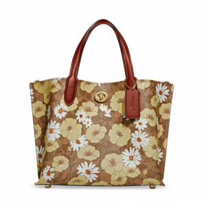 40% Off Coach Leather Willow Tote 24 @ Macy's