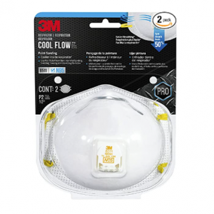 3M 8511 N95口罩 带呼吸阀 2只装