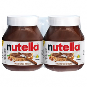 Nutella Chocolate Hazelnut Spread, Perfect Topping for Pancakes, 22.9 oz Jar (Pack of 2) @ Amazon