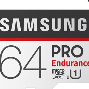 28% off Samsung PRO Endurance 64GB 100MB/s (U1) MicroSDXC Memory Card with Adapter @Amazon