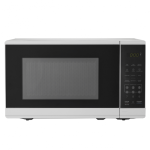 Mainstays 0.7 Cu. ft. 700W Compact Size Microwave Oven, White/Red/Black @ Walmart